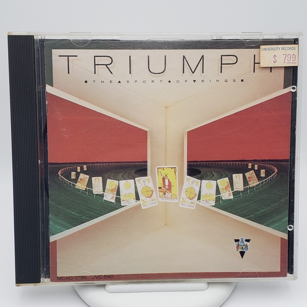 Triumph The Sport of Kings CD 1986 MCAD-5786 Japan Pressing Hard Rock Classic